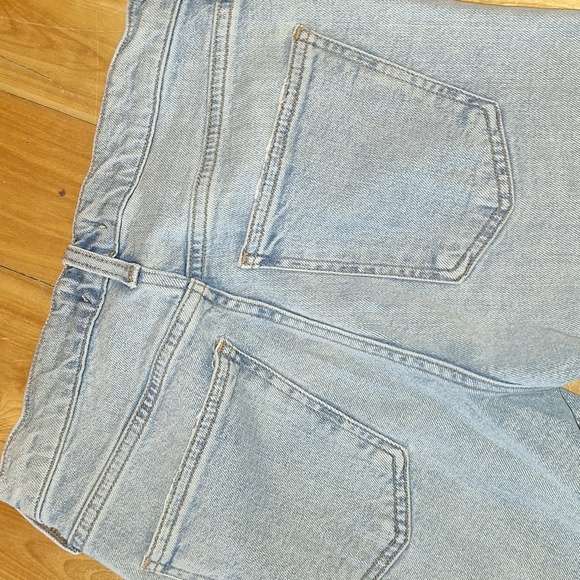 Agolde Kye Mid-rise Ankle Jeans Size 25 Light Blue Organic Cotton Blend Stretch - Picture 12 of 13